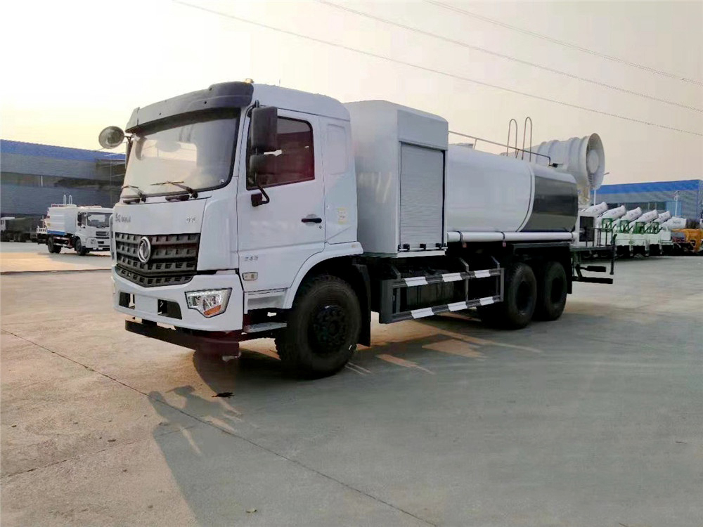 國六16方東風專底后雙橋抑塵車